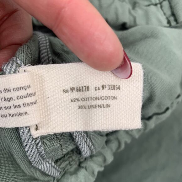 Anthro Daughters Of The Liberation Size 8 Military Utility Jacket Army Green - Picture 8 of 10